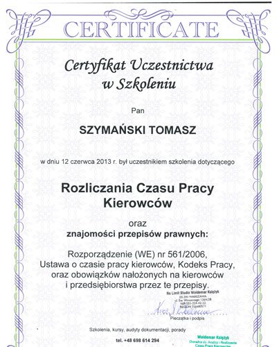 Certyfikat 02